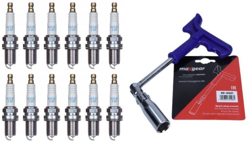NGK Iryda Spart Plug IFR6Q-G 5648 + ключ до свічок 16 мм