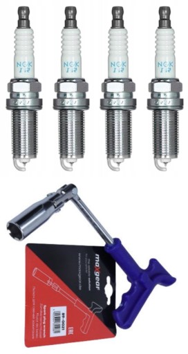 NGK Spart Plug Iridium silfr6a 7913 + ключ до свічок 16 мм