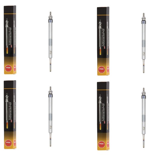 4 × свічки розжарювання ngk 5513