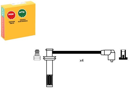 NGK КАБЕЛІ ЗАПАЛЮВАННЯ LANCIA KAPPA 2.0 02.95-10.01
