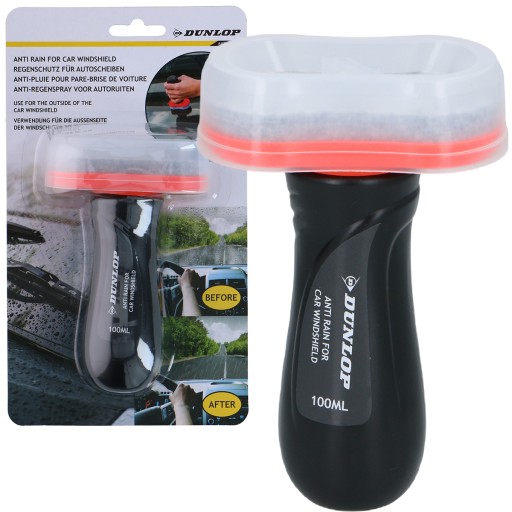 СКІДНООЧИСТЮВАЧ НЕВИДИМИЙ, ГІДРОФОБНЕ ПОКРИТТЯ 100МЛ DUNLOP