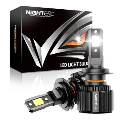 H7 - Автомобільні лампи NIGHTEYE LED H7 A315-S4-H7 6500K 2x36W 2шт. 3033