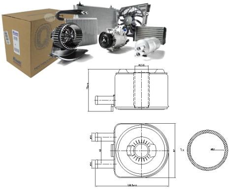 86218628 - NIS90603 ОХОЛОДЖУВАЧ ДВИГУНА (КЕРІВНИЦТВО, Z
