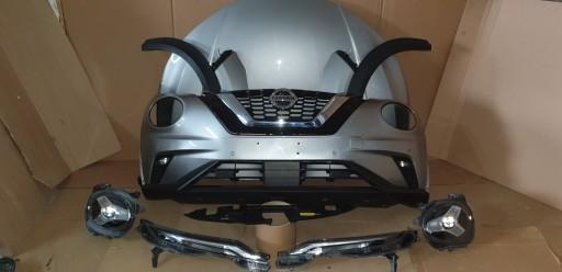 62 - NISSAN JUKE 2 II F16 19-2024 ЛАМПА ПЕРЕДНИЙ БАМПЕР ФАРА КАПОТ Решітка ВЕРХ