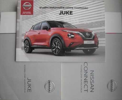 NISSAN JUKE II с 2019 г. - Руководство пользователя на польском языке + Подключите сервис Nissan