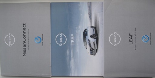 NISSAN LEAF II 17-22 Польська інструкція користувача +CONNECT +скорочено 2021