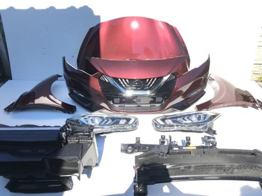 NISSAN MICRA K14 БАМПЕР КАПОТ СВЕТОДИОДНЫЕ ФОНАРИ КРЫЛЬЯ ПЕРЕДНИЙ РЕМЕНЬ КОЛЕСНЫЕ АРКИ БАЛКА