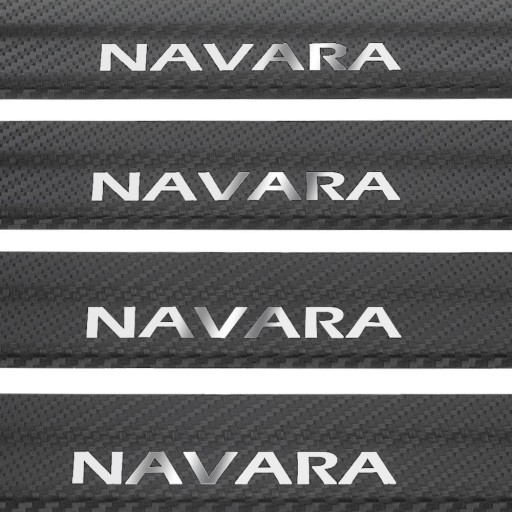 NISSAN NAVARA D23 Накладки на пороги из нержавеющей стали 304, цвет Ca