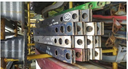 5616 - NISSAN PRIMERA P11 2000 2001 бампер передній