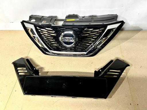 62310HV3 - NISSAN QASHQAI II J11 ПІДЙОМНА РЕШІТКА ПІД РАДАРОМ 17-