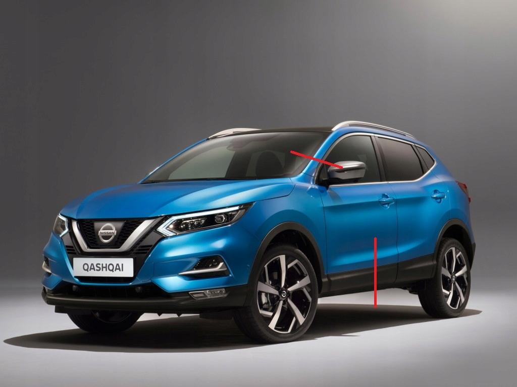 NISSAN QASHQAI II J11 лонжерон ліва чверть