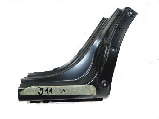 NISSAN QASHQAI J10 06-13 поріг задній лівий