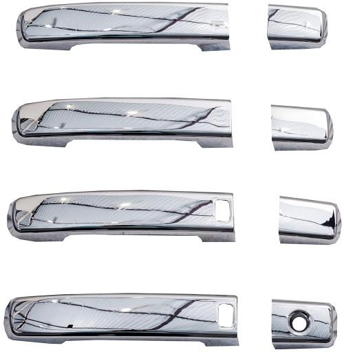 NISSAN QASHQAI НАКЛАДКИ НА ДВЕРНІ РУЧКИ ПІД ДАТЧИК 08-13