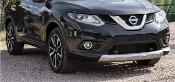 NISSAN X-TRAIL 2014+ T32 накладка на передний бампер