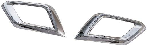 NISSAN X-TRAIL НАКЛАДКИ ПРОТИВОТУМАННЫХ ФАР. 2014-15