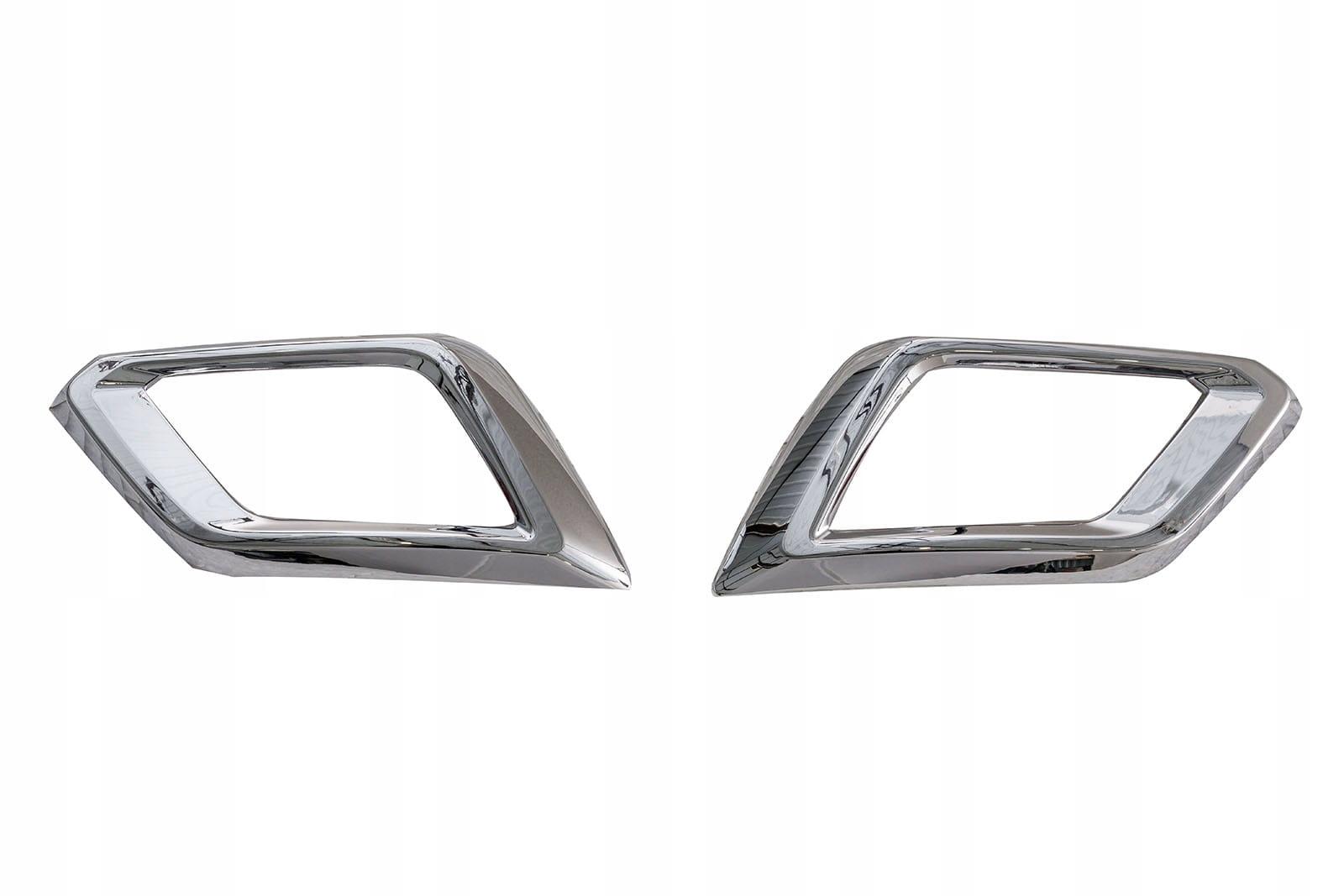 NISSAN X-TRAIL T32 14-17 хром Галогенні накладки