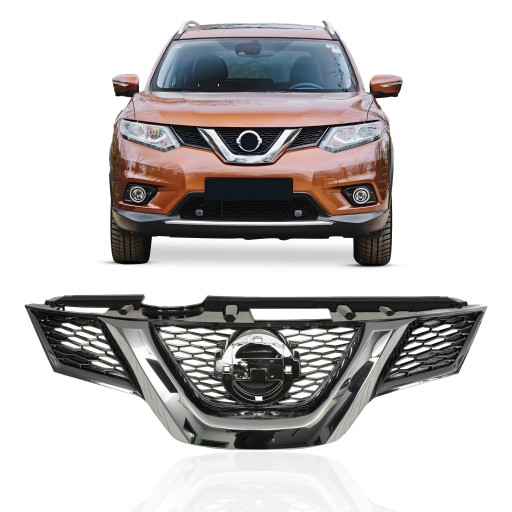 NISSAN X-TRAIL T32 2014-2017 РЕШЕТКА РАДИАТОРА ХРОМ 623104BA0A