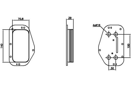 90741/ZAW - МАСЛООХОЛОДЖУВАЧ NISSENS ALFA ROMEO 159 CHEVROLET A