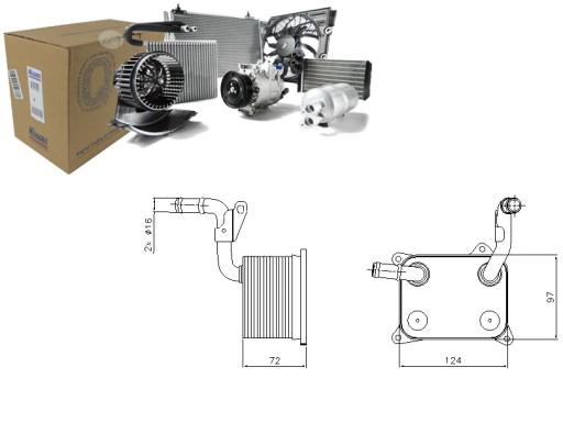 NIS/90744/ZAPS - МАСЛЯНЫЙ ОХЛАДИТЕЛЬ NISSENS AUDI A4 A5 A6 A6 ALLROAD A