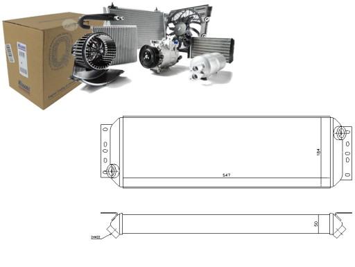 NIS90730/RS5 - ОХОЛОДЖУВАЧ ДВИГУНА NISSENS (552X43X182MM)