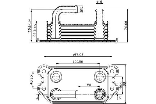 90714 - МАСЛООХОЛОДЖУВАЧ NISSENS VOLVO C70 II КАБРИОЛЕТ T5