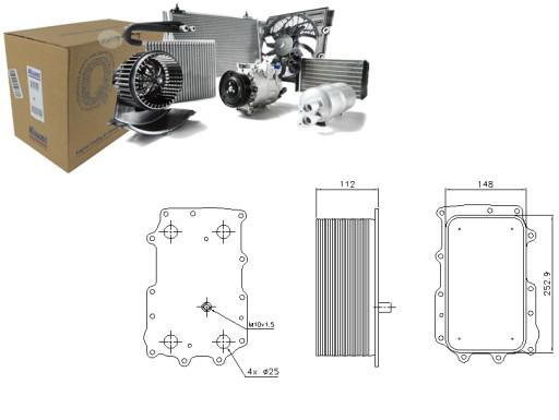 NIS90726/SERW - МАСЛЯНЫЙ ОХЛАДИТЕЛЬ НИССЕНС