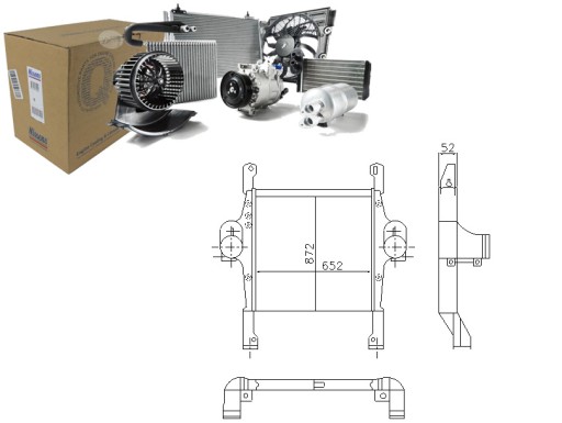 NIS97022/RS5 - ВПУСКНОЙ ОХЛАДИТЕЛЬ NISSENS IVECO STRAL