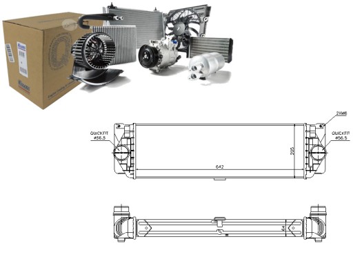 NIS96526/RS5 - ВПУСКНОЙ ОХЛАДИТЕЛЬ NISSENS MERCEDES SP