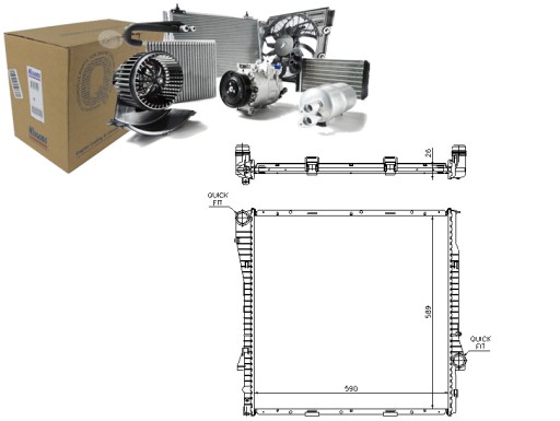NIS60789A/RS7 - РАДІАТОР ДВИГУНА NISSENS NIS, 60789A