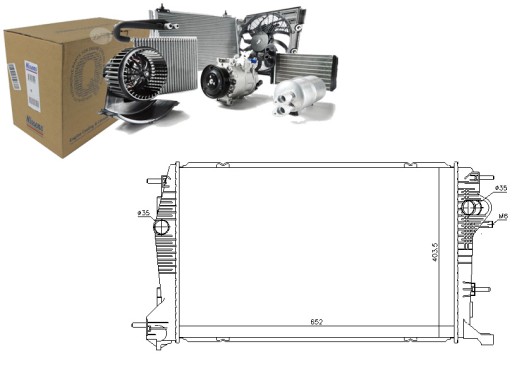 NIS637622/RS7 - РАДИАТОР ДВИГАТЕЛЯ NISSENS NIS, 637622