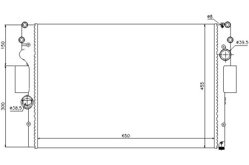 61981 - Кулер для воды nissens iveco daily iii 35 s 12