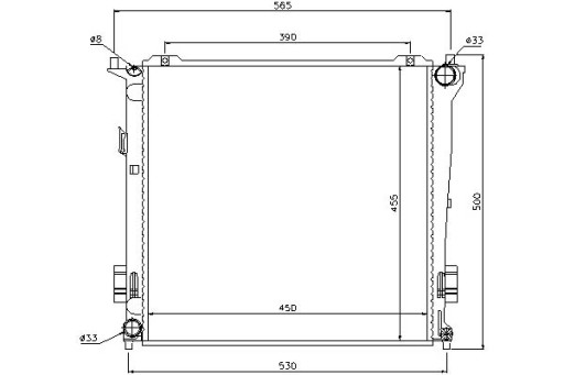67077 - Кулер води nissens kia cee`d sw 1.6 crdi 90 (e