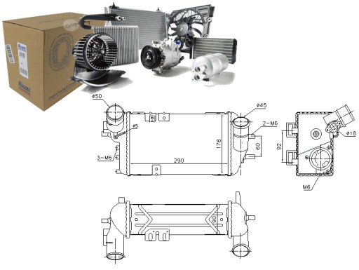 NIS/96398/ZAPS - ІНТЕРКУЛЕР NISSENS HYUNDAI I30 KIA PRO CEE'D 1.6