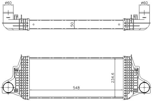 96419 370161 - ИНТЕРКУЛЕР NISSENS MERCEDES GL (X164) M (W164) R