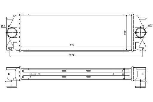 96628/ZAW - ИНТЕРКУЛЕР NISSENS MERCEDES SPRINTER 3 5-T (906)