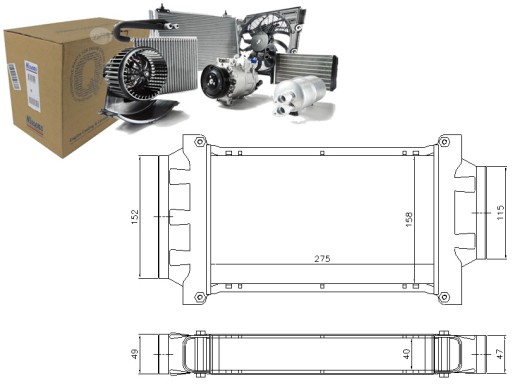 NIS96777/SERW - ИНТЕРКУЛЕР NISSENS MINI MINI COOPER S (R50. R53)