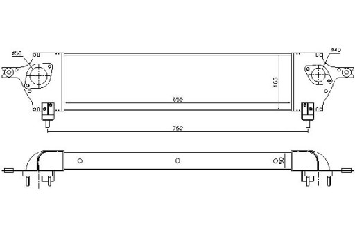 96580 - ИНТЕРКУЛЕР NISSENS NISSAN QASHQAI / QASHQAI 2 1.5