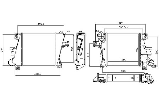 96407 - ИНТЕРКУЛЕР NISSENS NISSAN X-TRAIL 2.2 DCI 4X4 (T3
