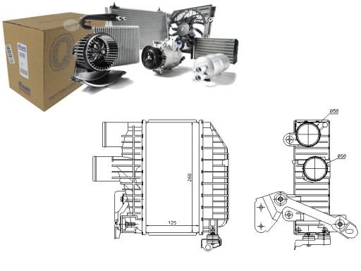 NIS96758/SERW - ІНТЕРКУЛЕР NISSENS TOYOTA AVENSIS 2.0 D-4D (T25_)