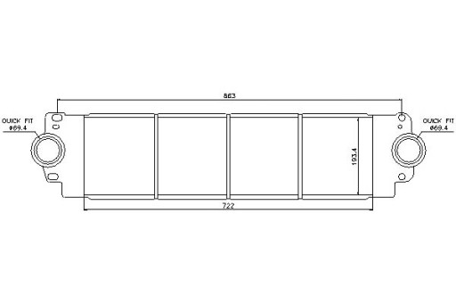 96683 - ИНТЕРКУЛЕР NISSENS VW MULTIVAN MK V 2.0 TDI 4MOTI