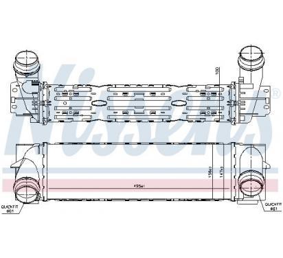 96343 - ИНТЕРКУЛЕР NISSENS BMW X3 X4 10