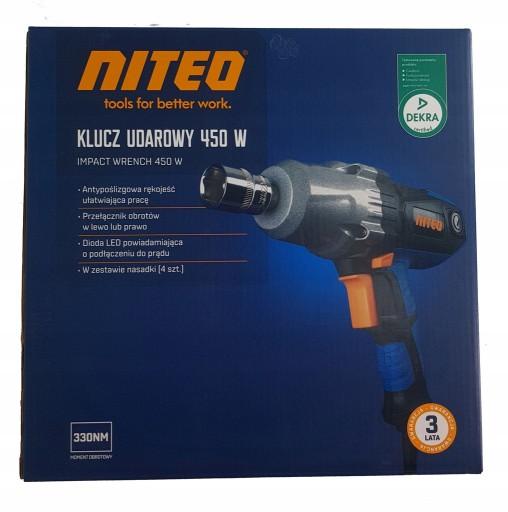 NITEO Tools Ударный гайковерт 450 Вт IW0466-21
