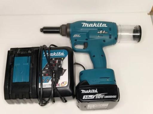 ЗАКЛЕПОЧНИК 18В MAKITA DRV250ZJ + ЗАРЯДНОЕ УСТРОЙСТВО + АККУМУЛЯТОР