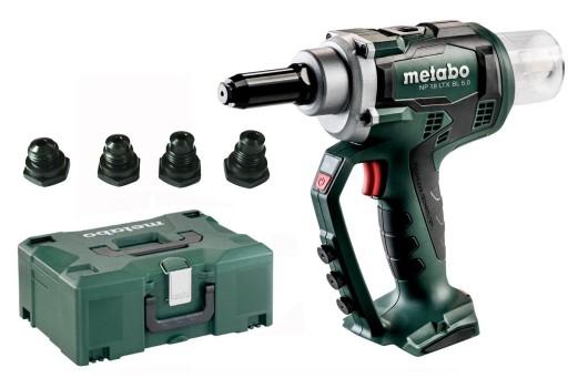 АККУМУЛЯТОРНЫЙ ЗАКЛЕПОЧНИК NP 18 LTX BL 5.0 METABO