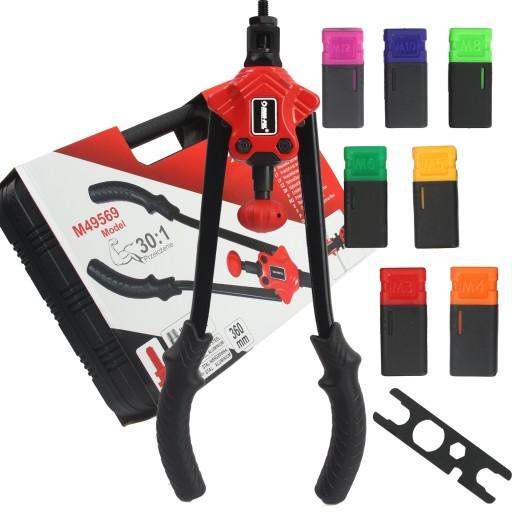 КЛЕПКА ГАЙКА ЗАКЛЕПКА М3-М12 РУЧНІ НАКОНЕЧНИКИ