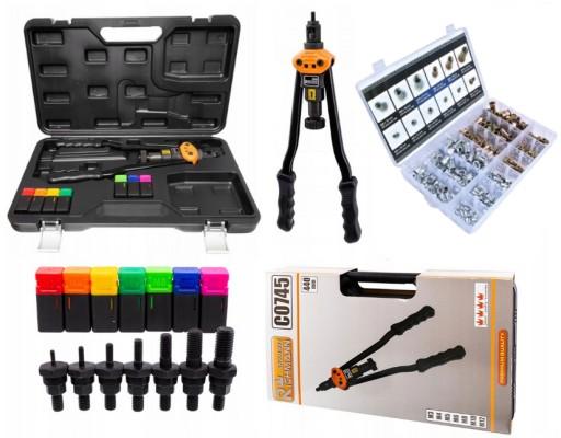 M3-M12 RICHMANN НОЖИЦІ КЛЕПОЧКА + КЛЕПАЛЬНІ ГАЙКИ