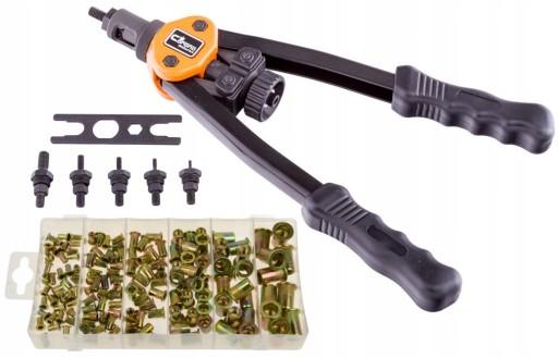 Ножничный заклепочник для заклепок-гаек M3-M10 C0744 +150