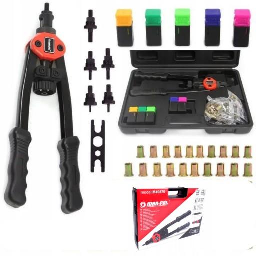 НАБОР РУЧНЫХ ЗАКЛЕПОЧНЫХ ГАЙК M5-M12