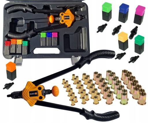 НАБІР ЗАКЛЕПОК ГАЙКОВИХ КЛЕПОЧНИХ М3-М12