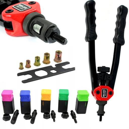 КЛЕПАЛЬНИК КРАНОВИЙ РУЧНИЙ ДЛЯ ГАЙКИ КЛЕПКИ М5-М12